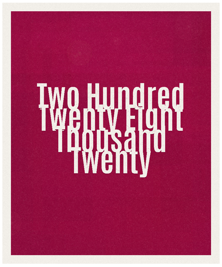 Count #228020