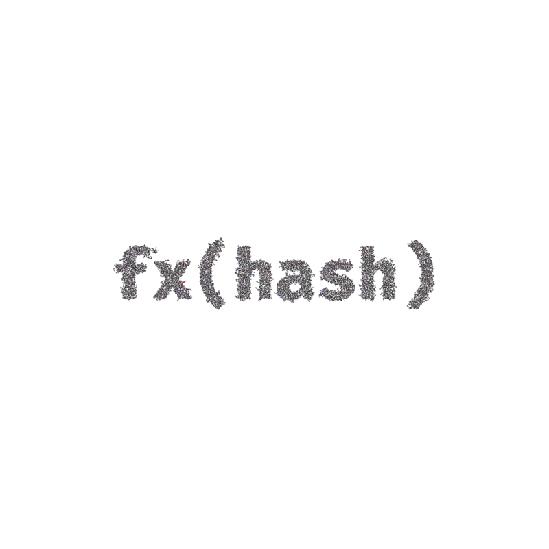 FXHASH Logo with Features #972