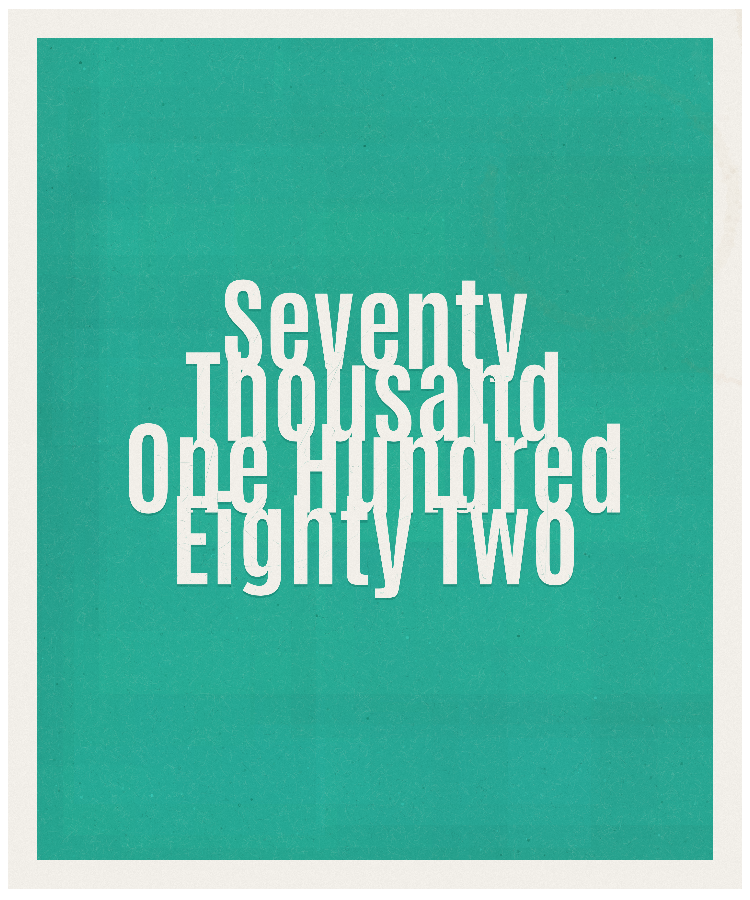 Count #70182