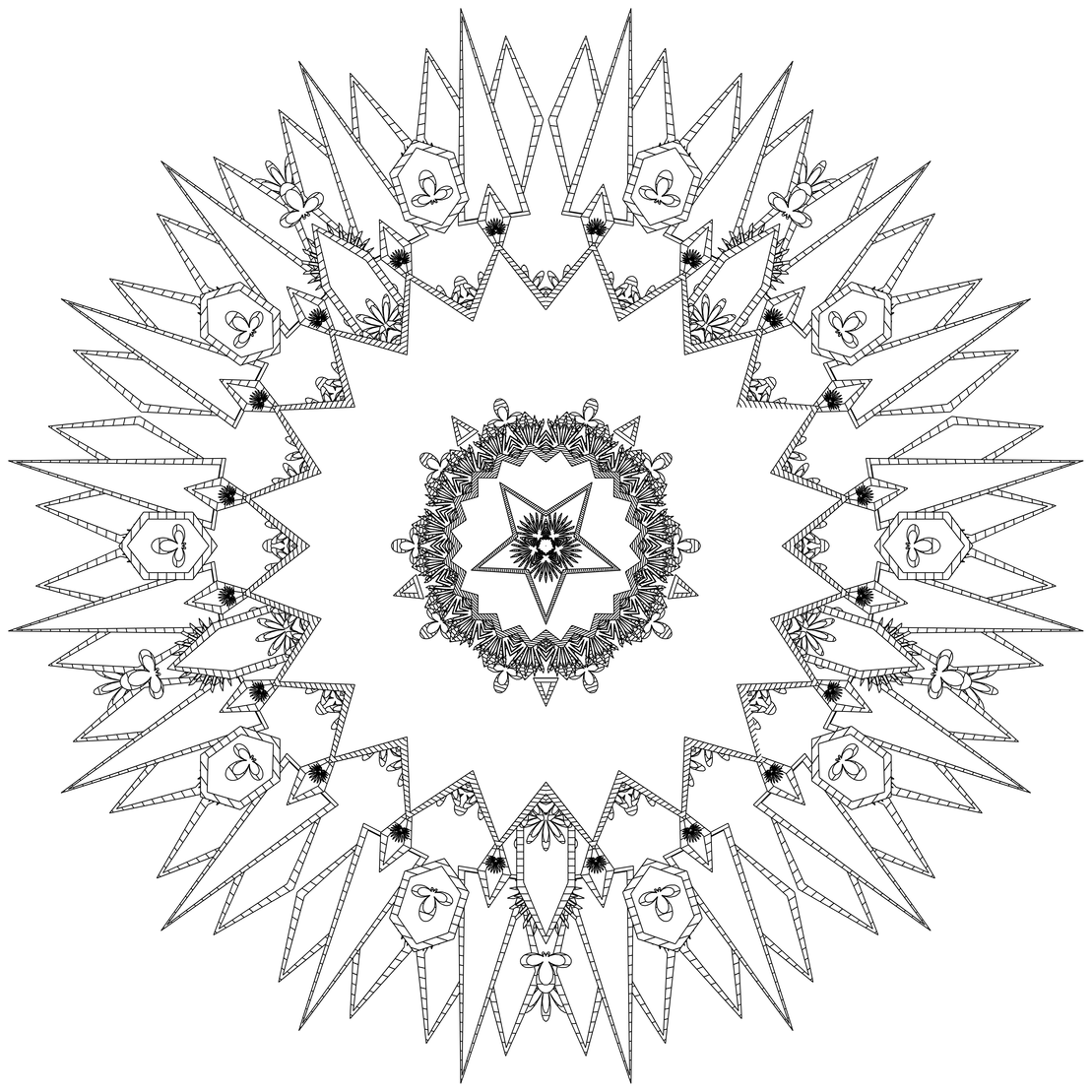 LL21 Mandala #981