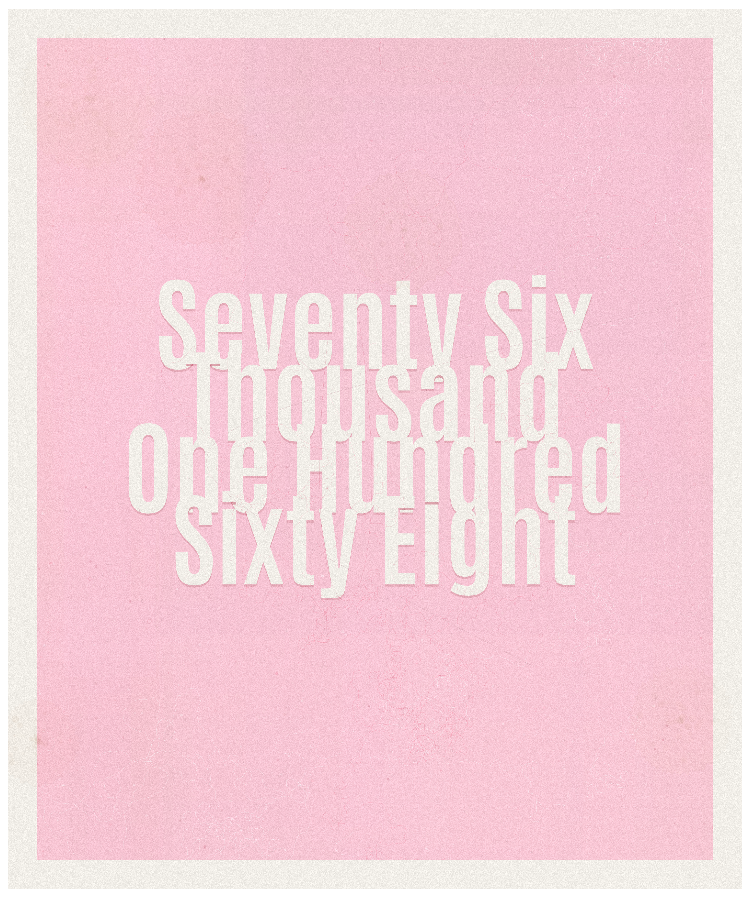 Count #76168