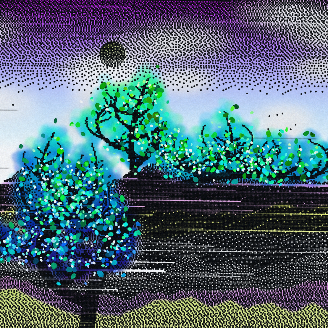 Dithered Branches #252