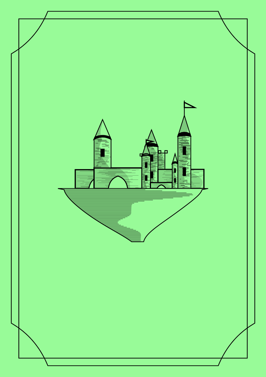 Minimalist Castle #6