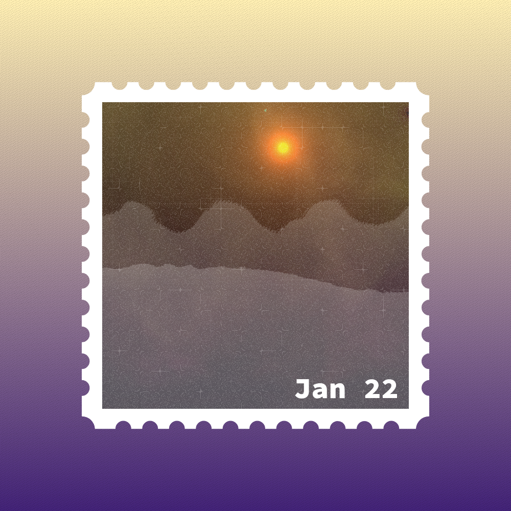 January 2022 stamp #12