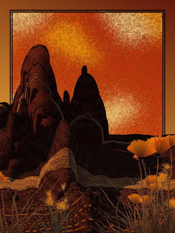 Desert Sun Rising #36