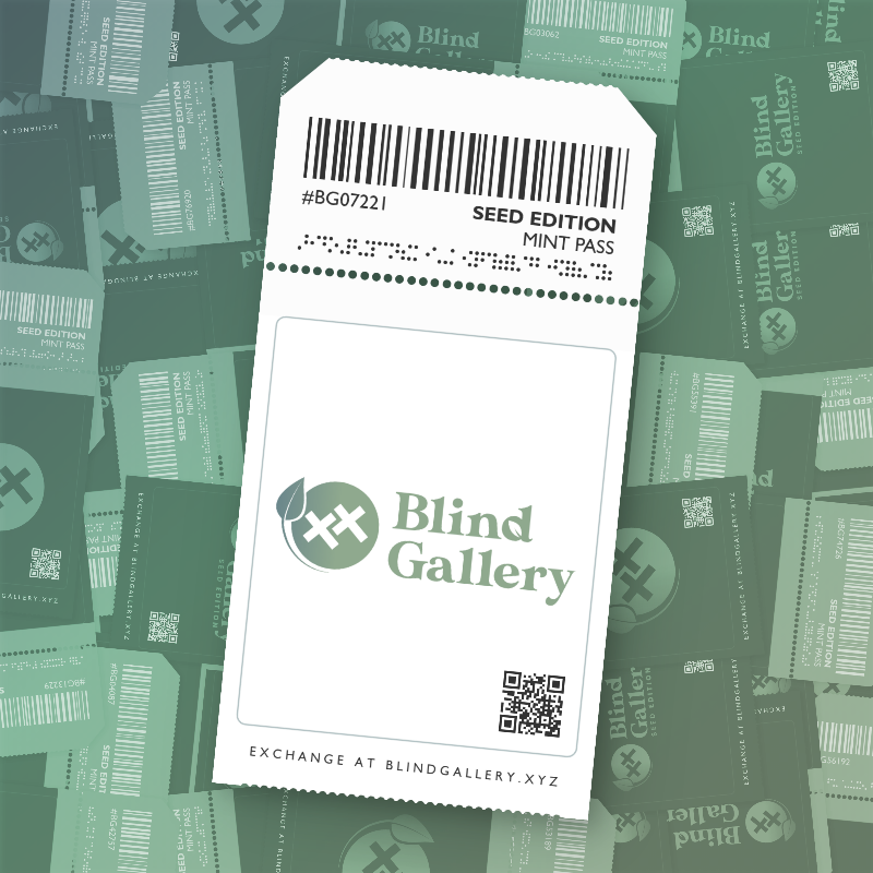 Blind Gallery Mint Pass (Seed Edition) #506