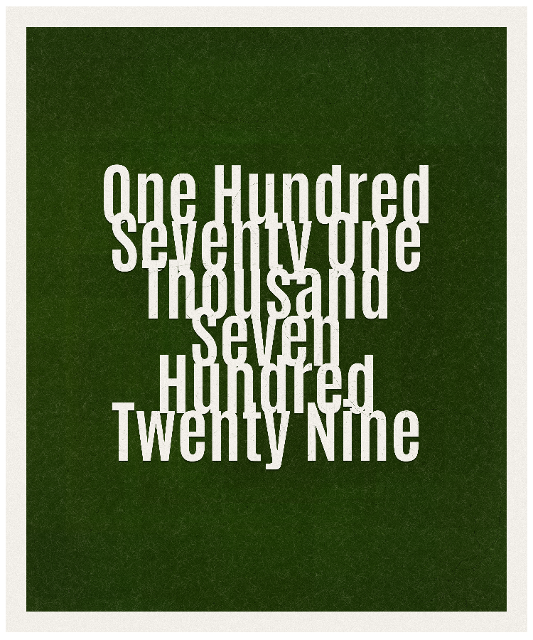 Count #171729