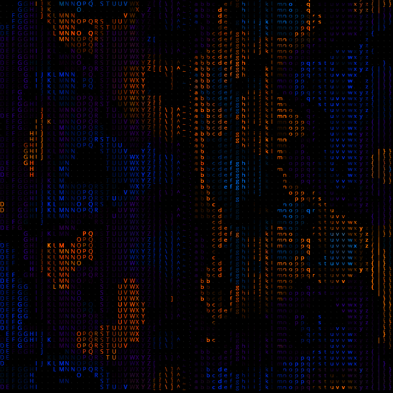 Ascii Noise #50
