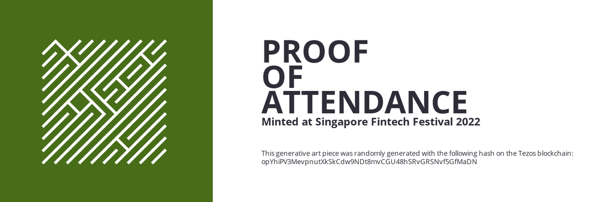 SFF2022 Proof of Attendance Token #452