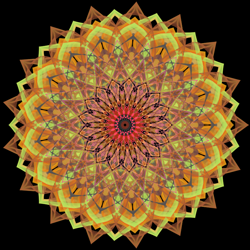 Morphing Mandala - #fxhashturnsone charity #60