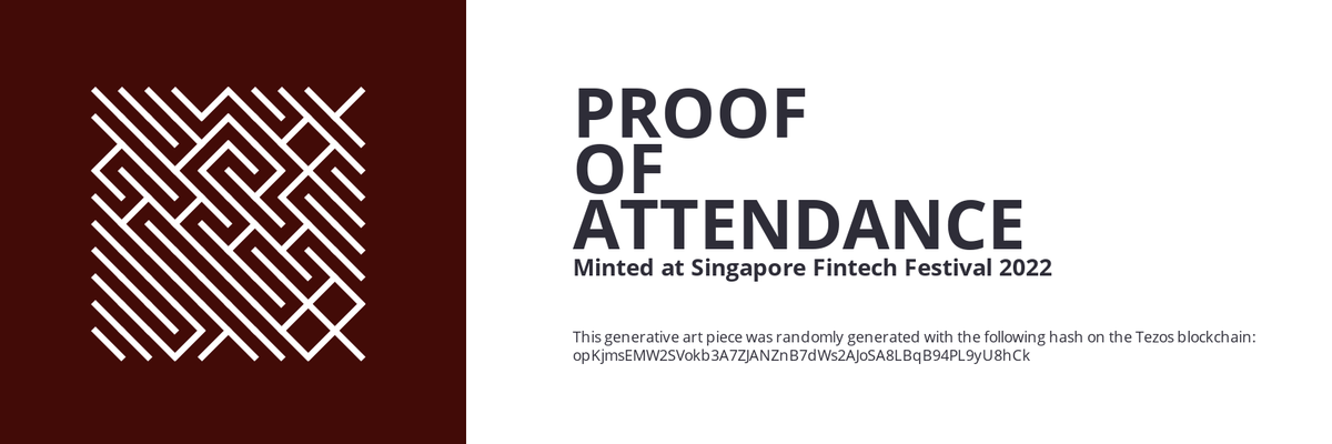 SFF2022 Proof of Attendance Token #490