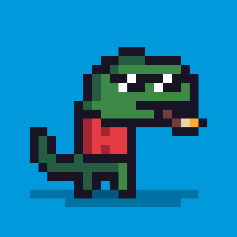 Pixel Dinos #28