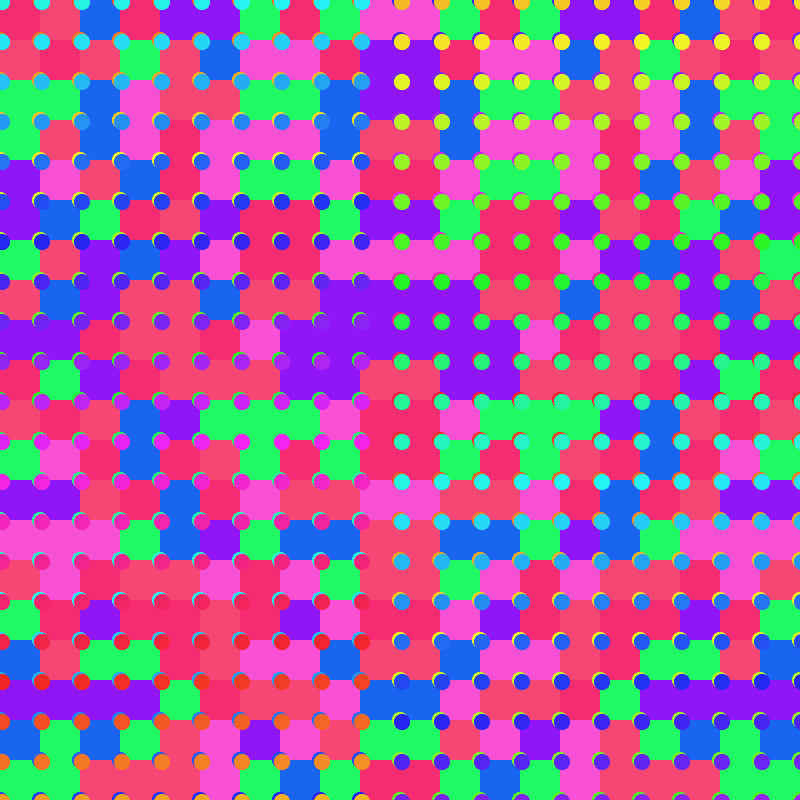 Squares and dots #40