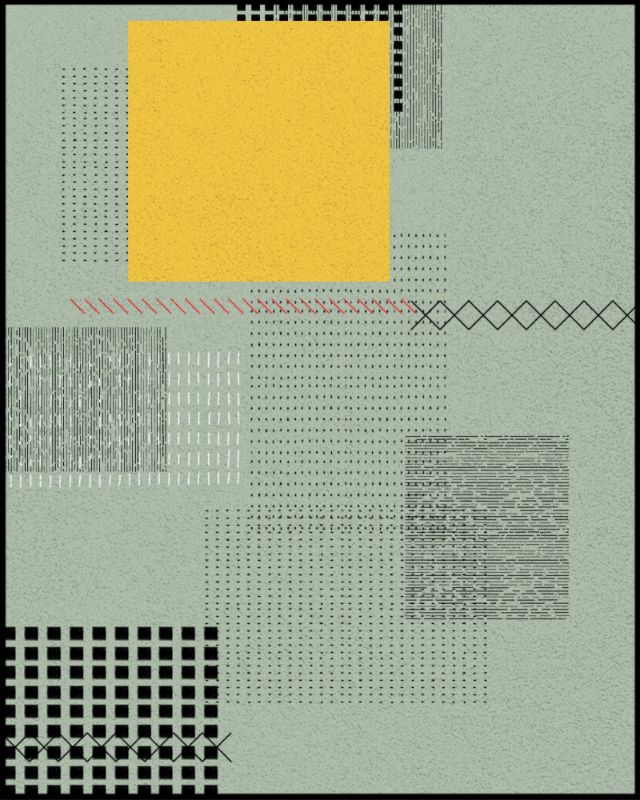 Dance of lines and shapes #33