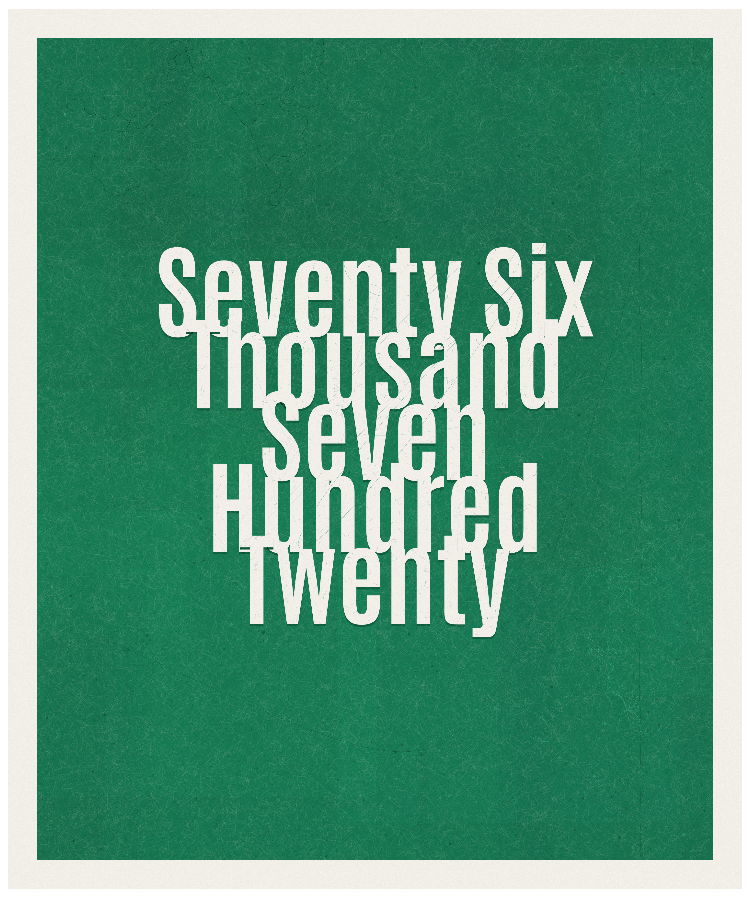 Count #76720