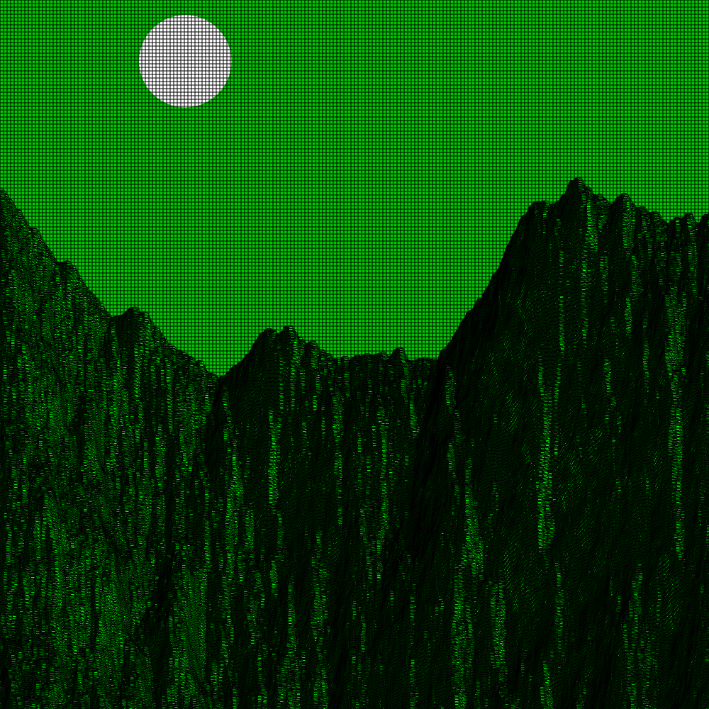 Classic generative landscape #11