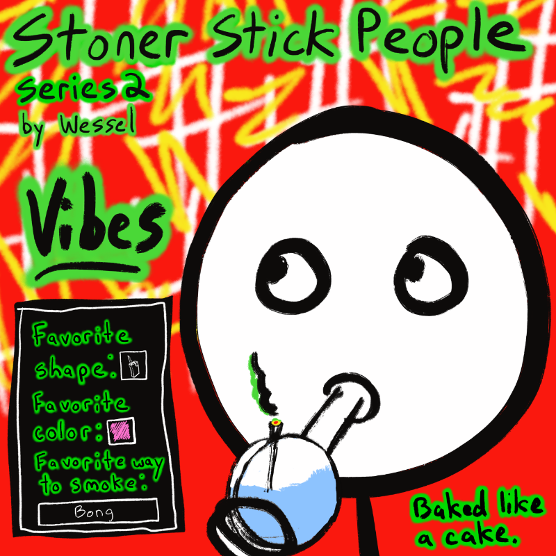 Stoner Stick People Series 2 #45