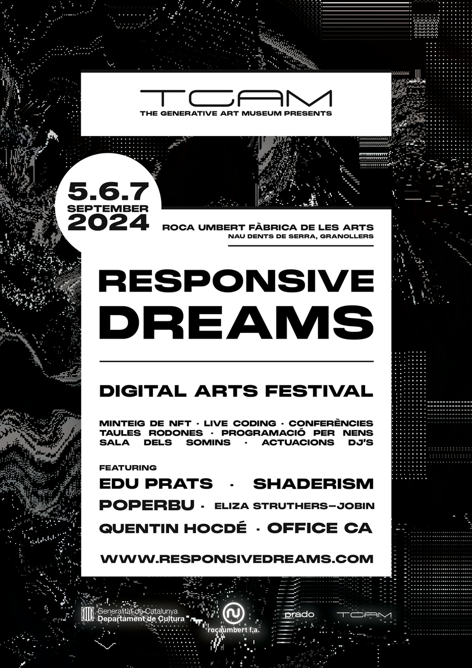 Responsive Dreams: Digital Arts Festival - 5/6/7 September, Granollers (Barcelona)
