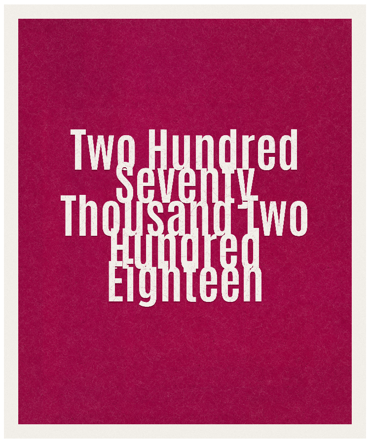 Count #270218