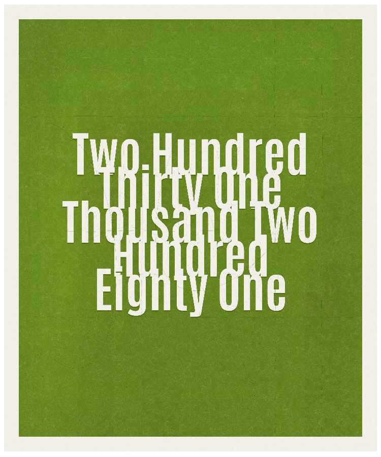 Count #231281