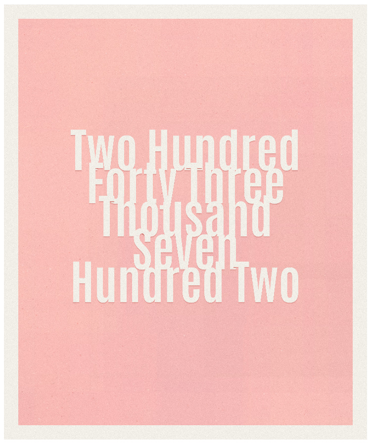 Count #243702