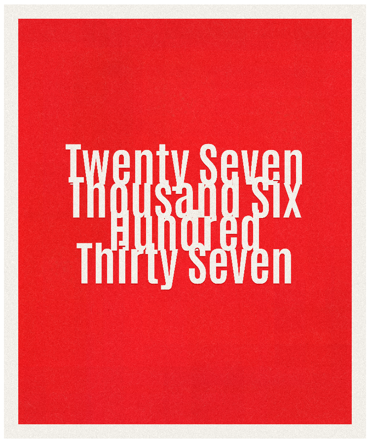 Count #27637