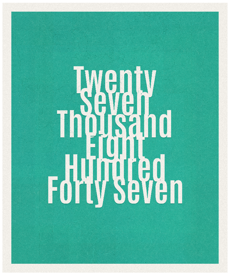 Count #27847