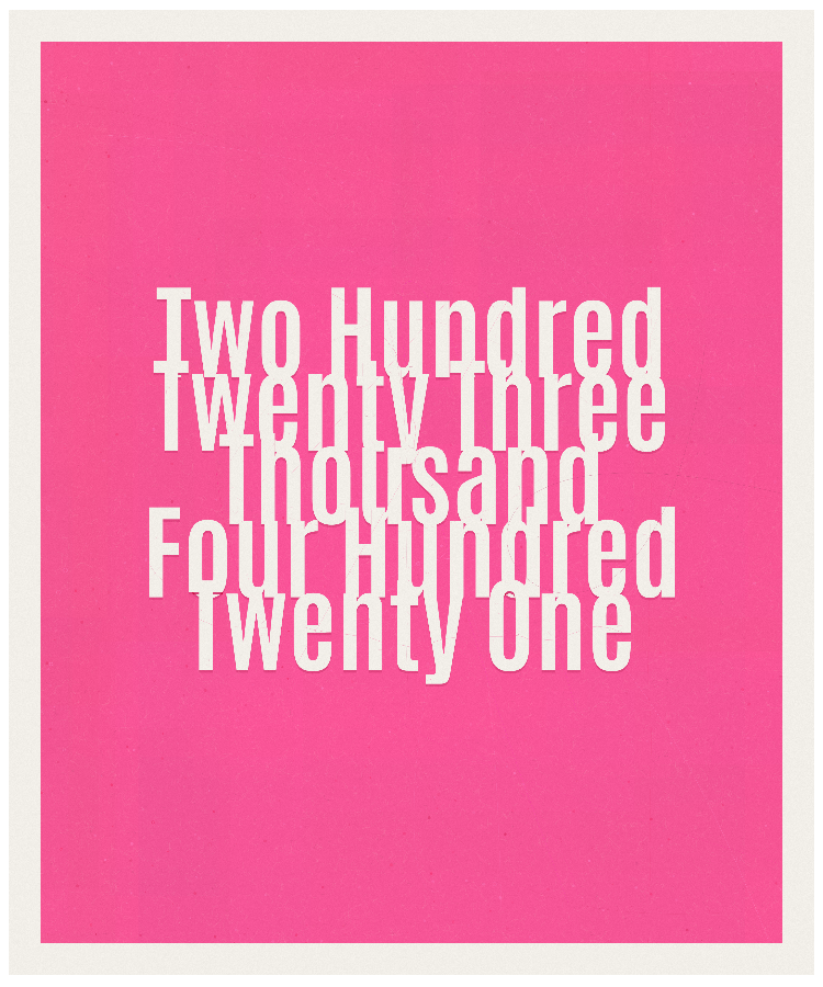 Count #223421