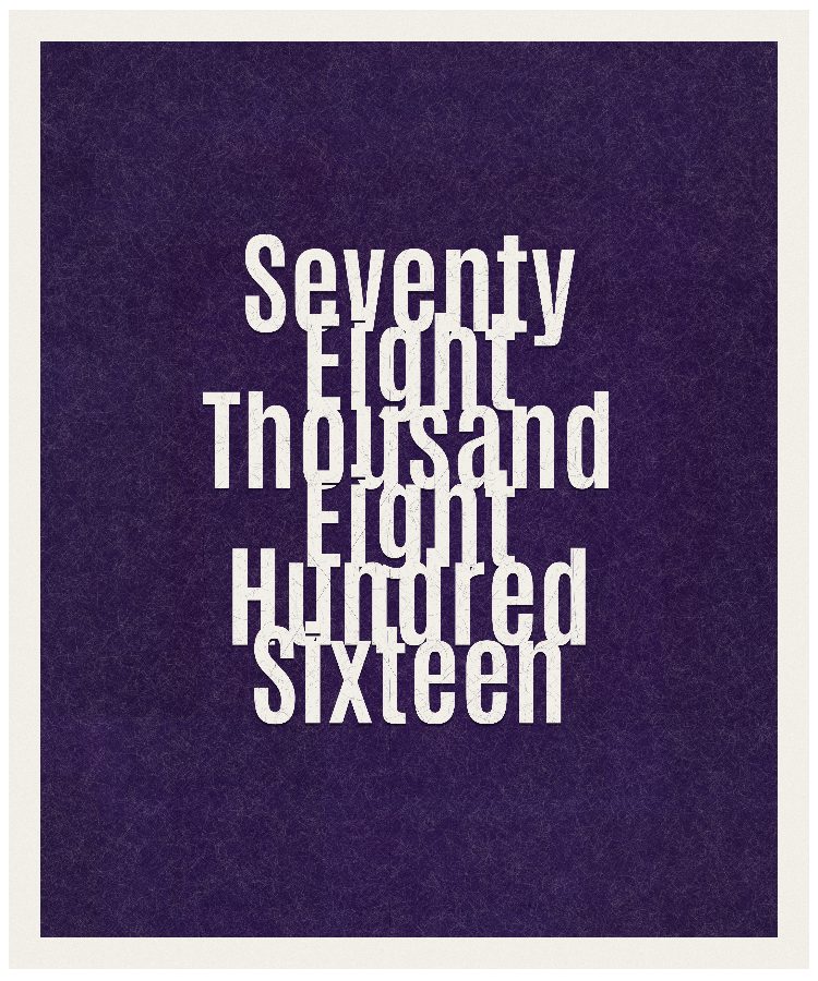 Count #78816