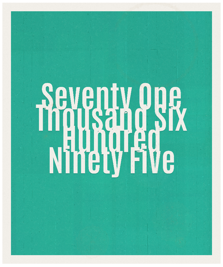 Count #71695