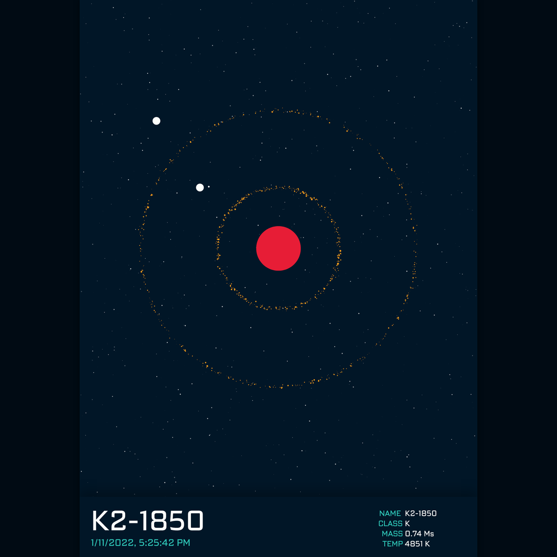 PLANETARY SYSTEM #105