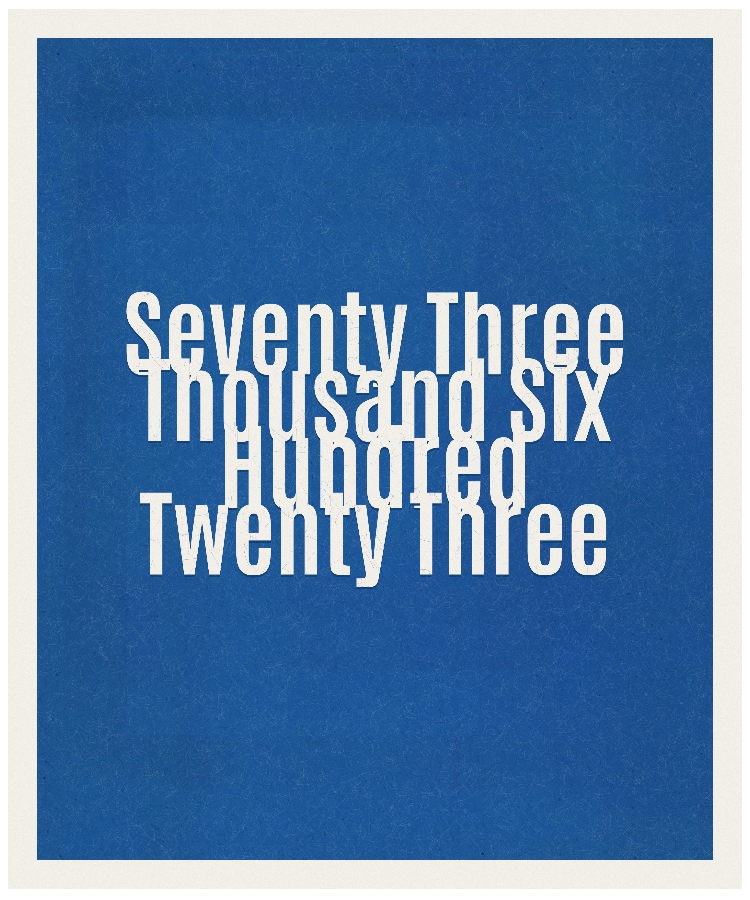 Count #73623