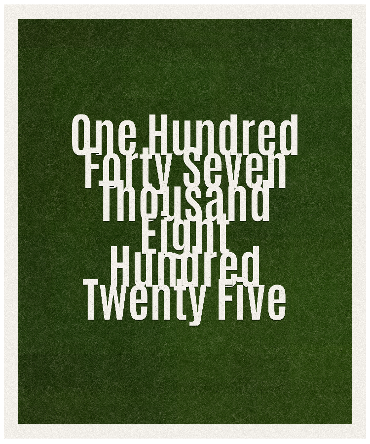Count #147825