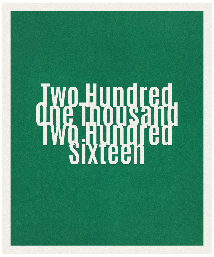 Count #201216
