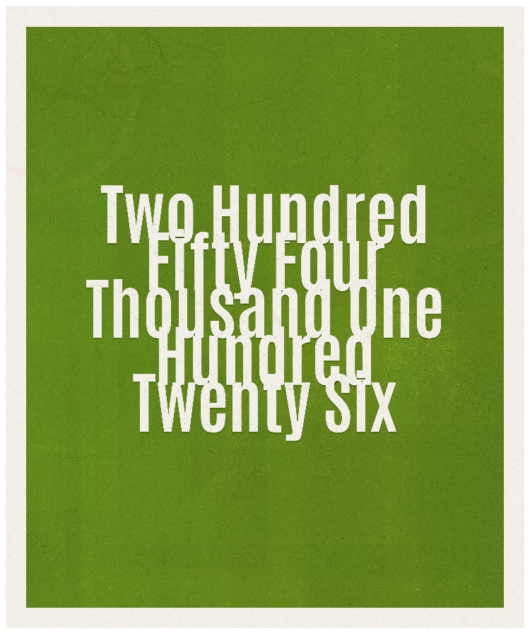 Count #254126