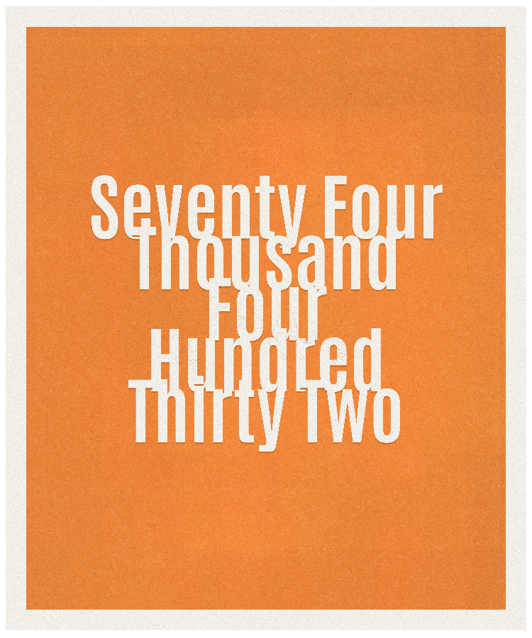 Count #74432