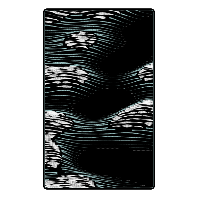 Topographic Playing Card #76