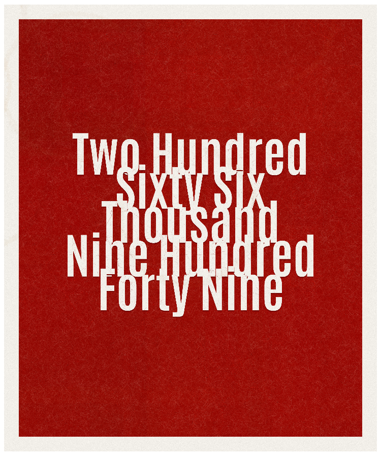 Count #266949