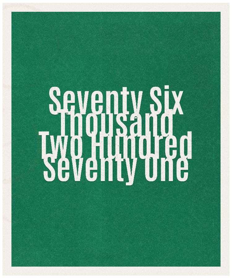 Count #76271