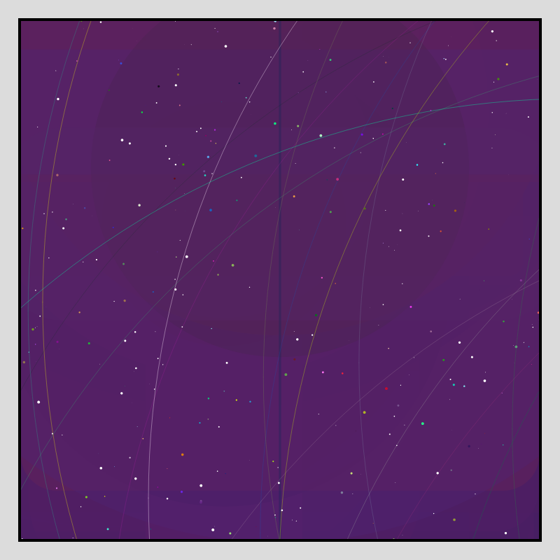 Color Field Starry B #231