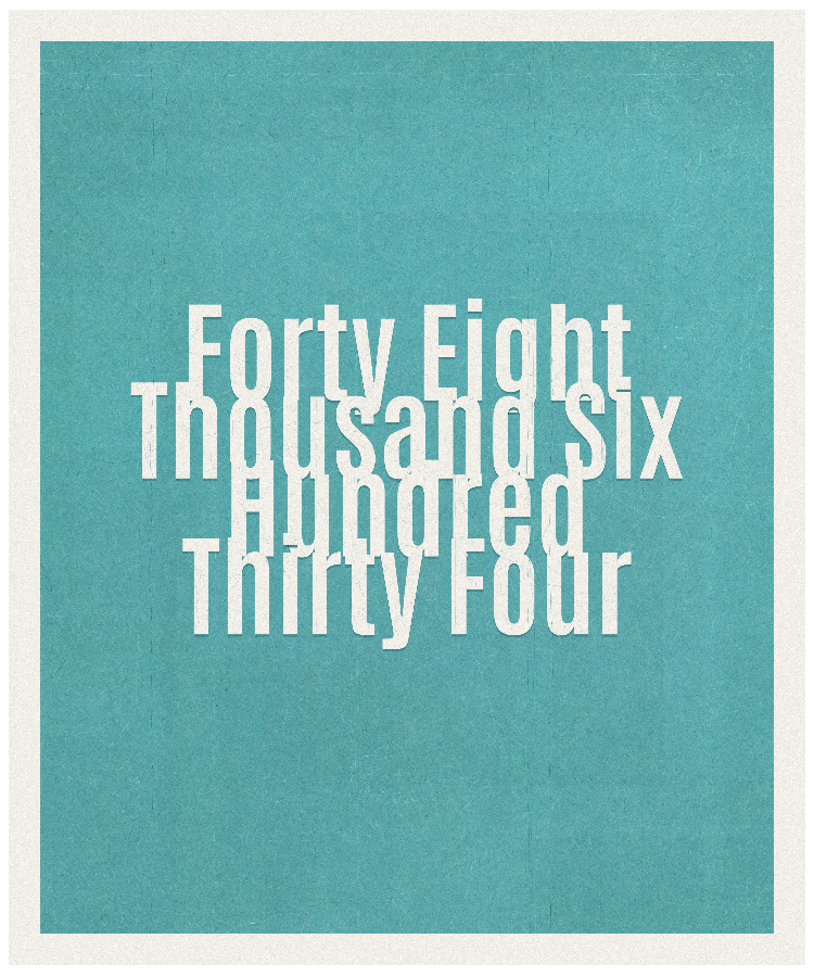Count #48634