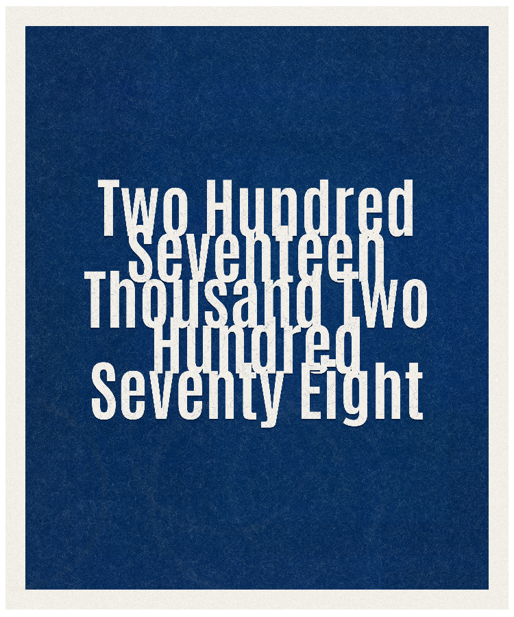 Count #217278