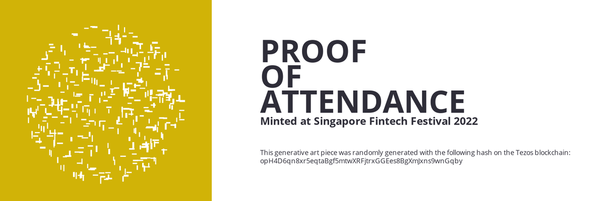 SFF2022 Proof of Attendance Token #441