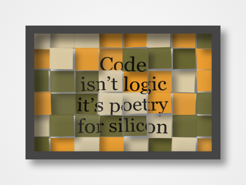 The Metaphor Machine #7510