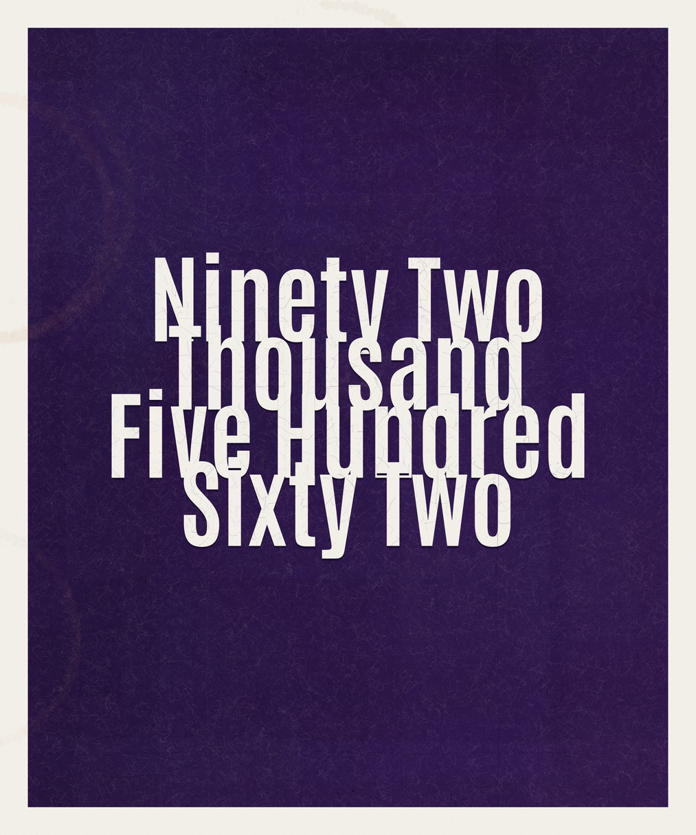 Count #92562