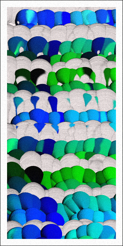 Balloon Field on Clouds #8