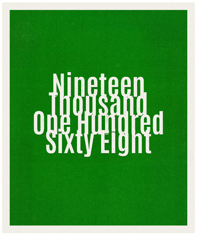 Count #19168