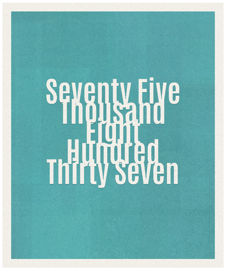 Count #75837
