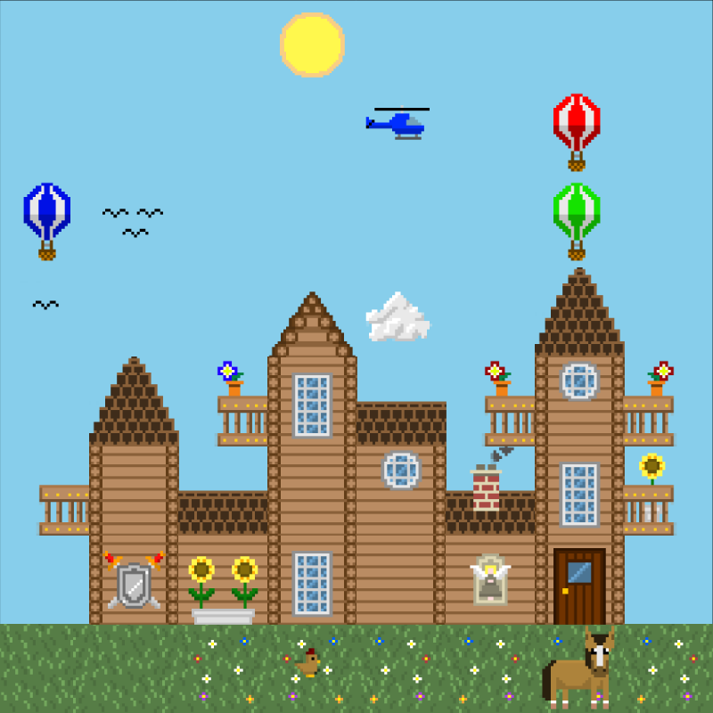 2D Mansion #358