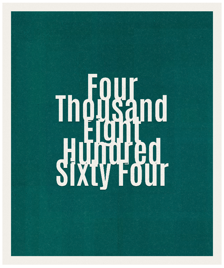 Count #4864